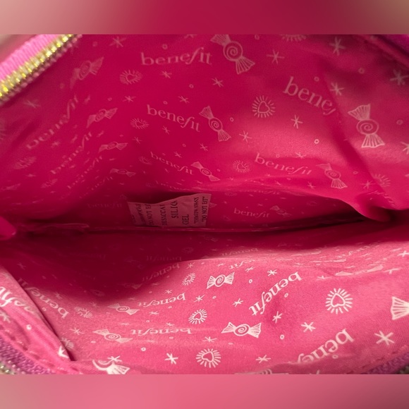 NWOT Benefit San Francisco Cosmetic Bag Never Used - Picture 5 of 5